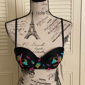 Hot topic universal monsters heads classic horror film movie bikini swim top